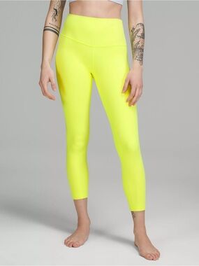LULULEMON ALIGN™ HIGH-RISE PANT 25"- Electric Lemon - US 4